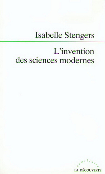 L'invention des sciences modernes (9782707122858-front-cover)