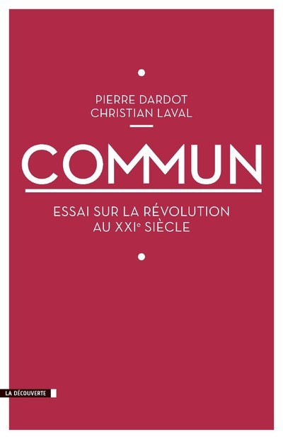 Commun (9782707169389-front-cover)