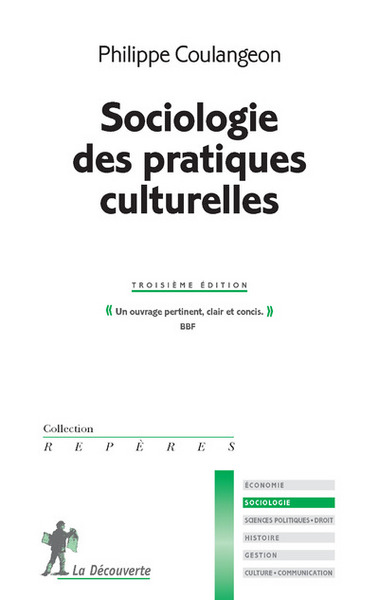 Sociologie des pratiques culturelles (9782707190604-front-cover)