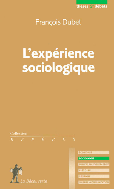 L'expérience sociologique (9782707153531-front-cover)