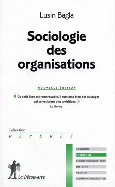 Sociologie des organisations (9782707139481-front-cover)