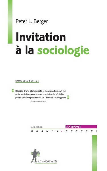 Invitation à la sociologie (9782707182616-front-cover)