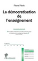 La démocratisation de l'enseignement (9782707194039-front-cover)