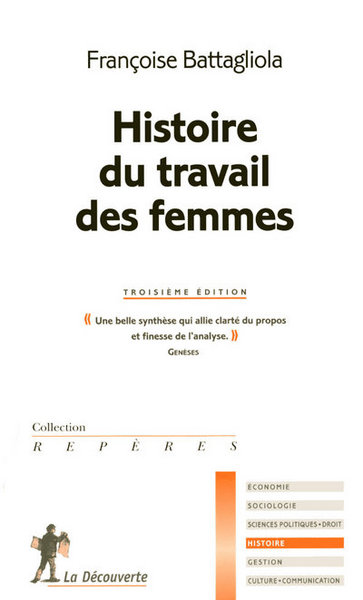 Histoire du travail des femmes - 3ème édition (9782707156587-front-cover)