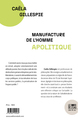 Manufacture de l'homme apolitique (9782385190262-back-cover)