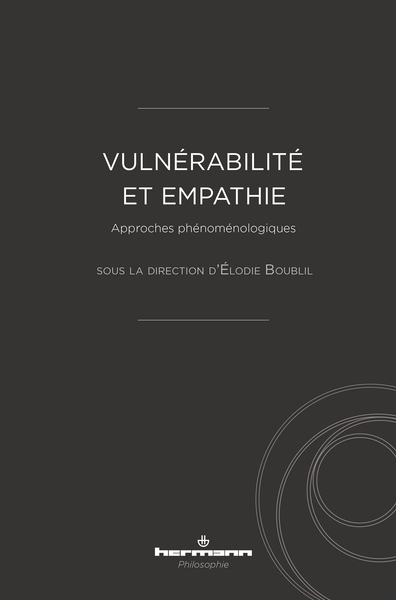 Vulnérabilité et empathie, Approches phénoménologiques (9782705697457-front-cover)