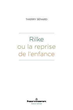 Rilke ou la reprise de l'enfance (9782705693411-front-cover)