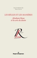 Les règles et les manières, Abraham Bosse et les arts du dessin (9782705692742-front-cover)