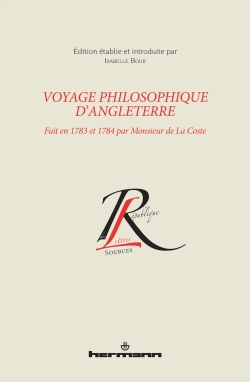 Voyage philosophique d'Angleterre, Fait en 1783 et 1784 par Monsieur de La Coste (9782705689988-front-cover)