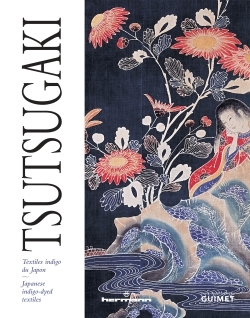 Tsutsugaki, Japanese indigo-dyed textiles (English version) (9782705687359-front-cover)