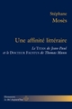 Une affinité littéraire, Le Titan de Jean-Paul et le Docteur Faustus de Thomas Mann (9782705668501-front-cover)