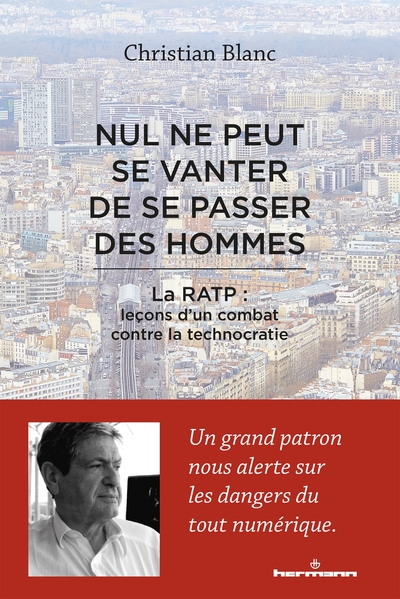 Nul ne peut se vanter de se passer des hommes, La RATP : leçons d'un combat contre la technocratie (9782705697884-front-cover)