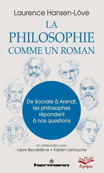 La philosophie comme un roman, De Socrate à Arendt, les philosophes répondent à nos questions (9782705696177-front-cover)