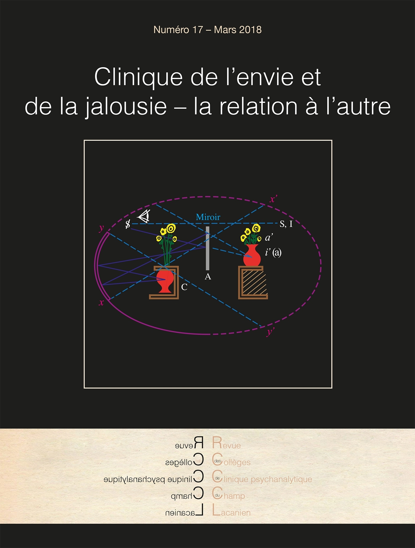 Revue des Collèges de Clinique psychanalytique du Champ lacanien n°17 (9782705695545-front-cover)