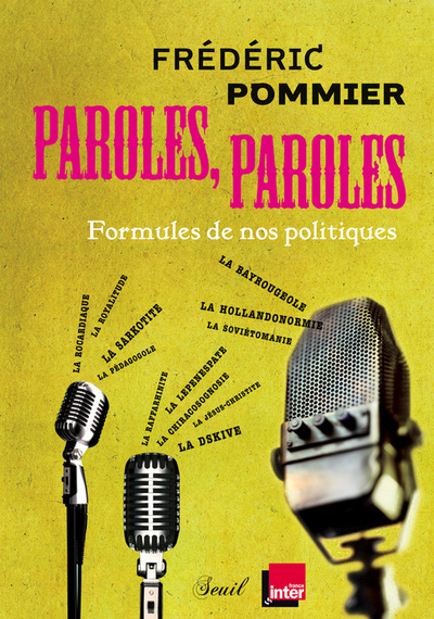 Paroles, paroles, Formules de nos politiques (9782021056600-front-cover)