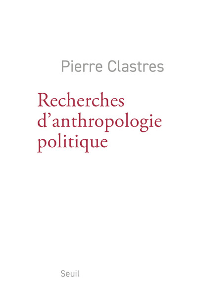 Recherches d'anthropologie politique (9782021098792-front-cover)