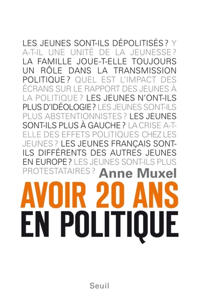 Avoir 20 ans en politique, Les enfants du désenchantement (9782021002522-front-cover)