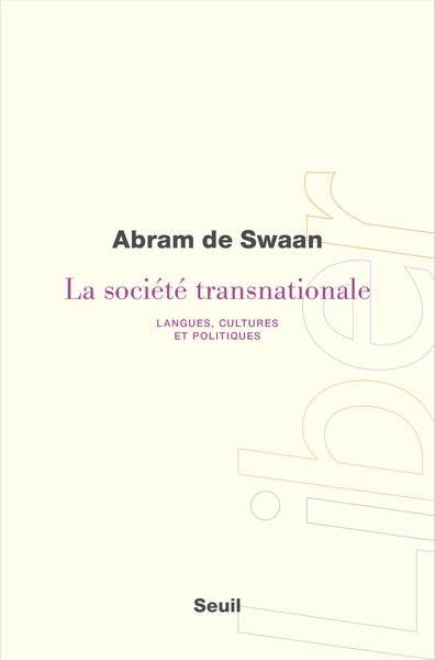 La Société transnationale, Langues, cultures et politiques (9782021089554-front-cover)