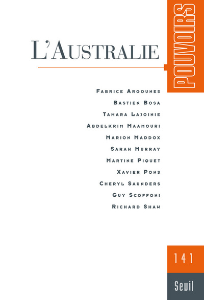 Pouvoirs, n° 141, tome 41, L'Australie (9782021064292-front-cover)