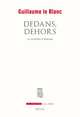 Dedans, dehors, La condition d'étranger (9782021028843-front-cover)