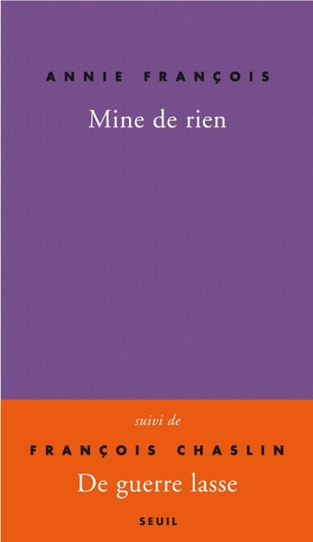Mine de rien, Autobobographie (9782021075397-front-cover)