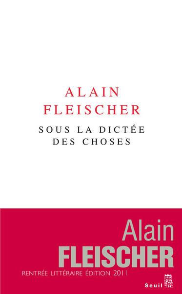 Sous la dictée des choses (9782021020618-front-cover)