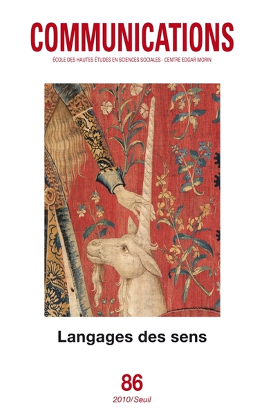 Communications,  n°86. Langages des sens (9782021022551-front-cover)