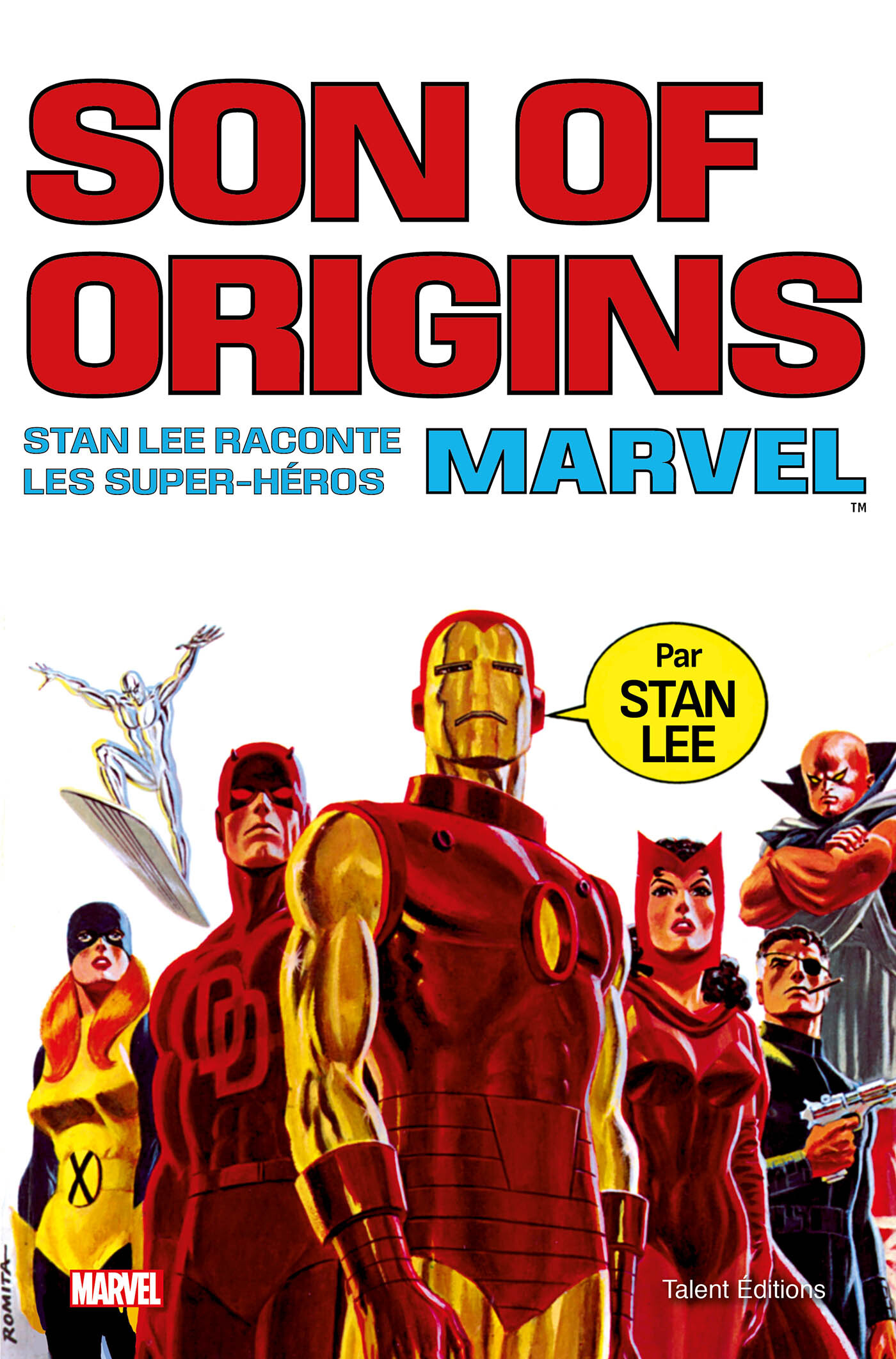 Son of Origins, Stan Lee raconte les super-héros Marvel (9782378154943-front-cover)