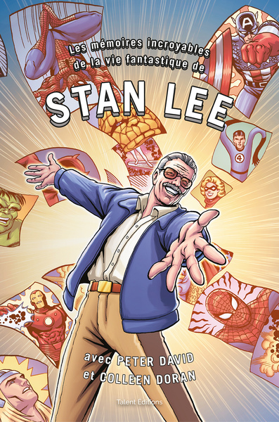 Les mémoires incroyables de la vie fantastique de Stan Lee (9782378150648-front-cover)