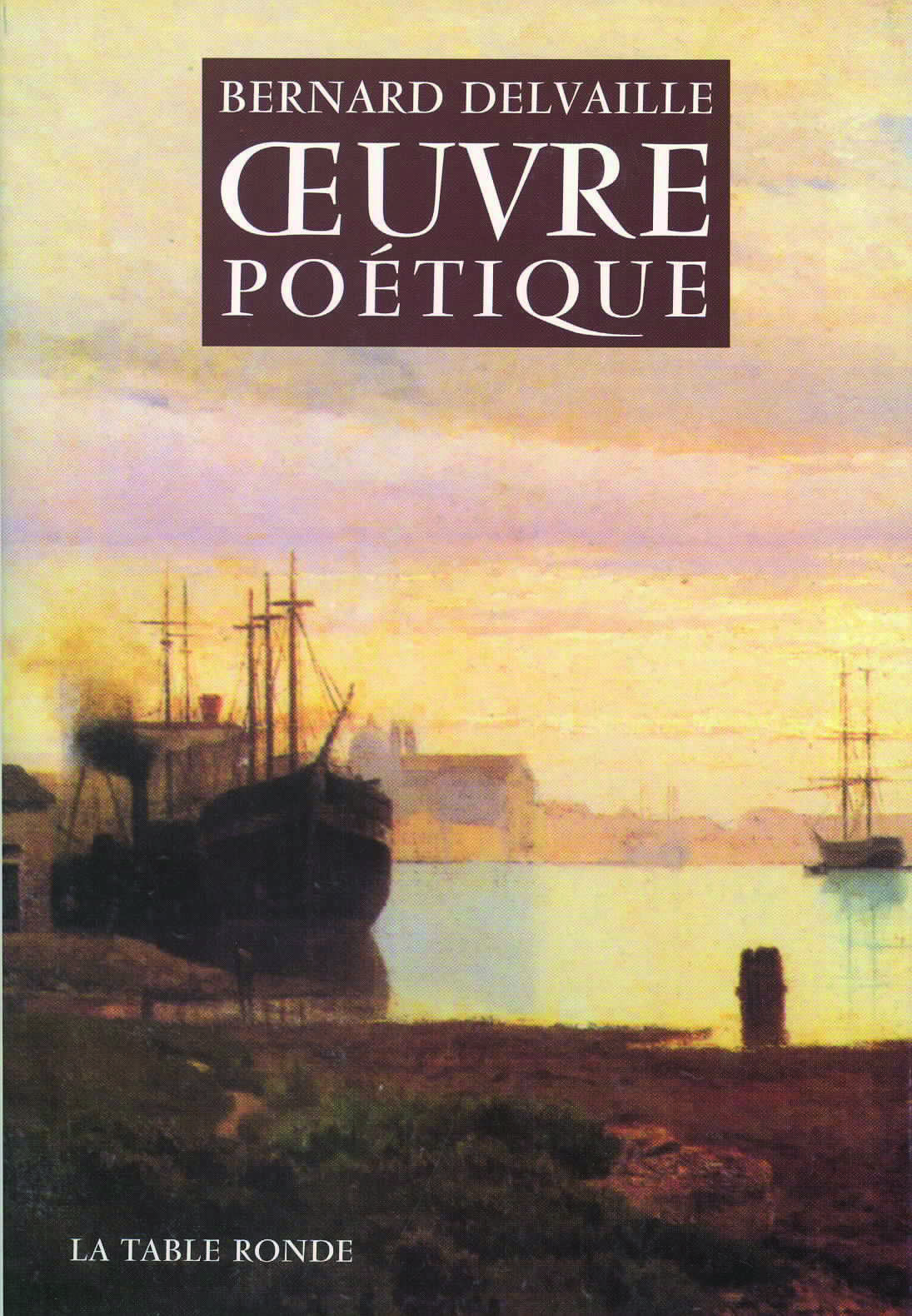 Œuvre poétique (9782710328476-front-cover)