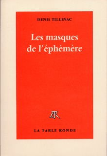Les masques de l'éphémère (9782710309178-front-cover)