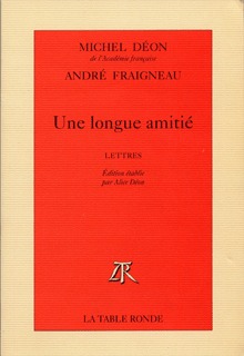 Une longue amitié, Lettres (9782710306634-front-cover)