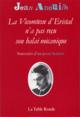 La vicomtesse d'Eristal n'a pas reçu son balai mécanique, Souvenirs d'un jeune homme (9782710303046-front-cover)