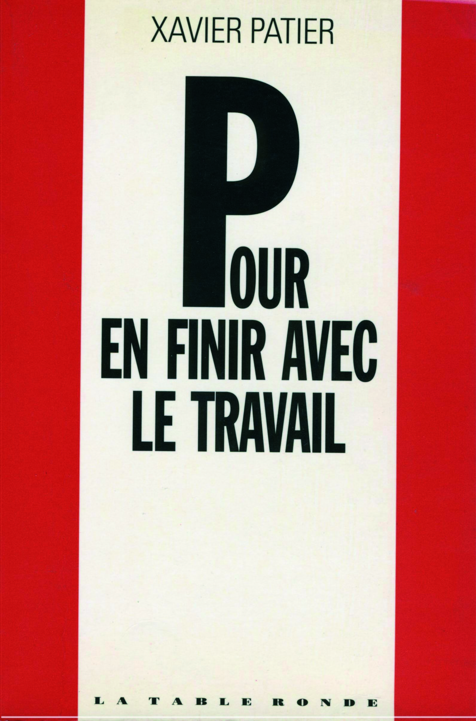 Pour en finir avec le travail (9782710305088-front-cover)