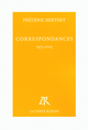 Correspondances, (1973-2003) (9782710330967-front-cover)