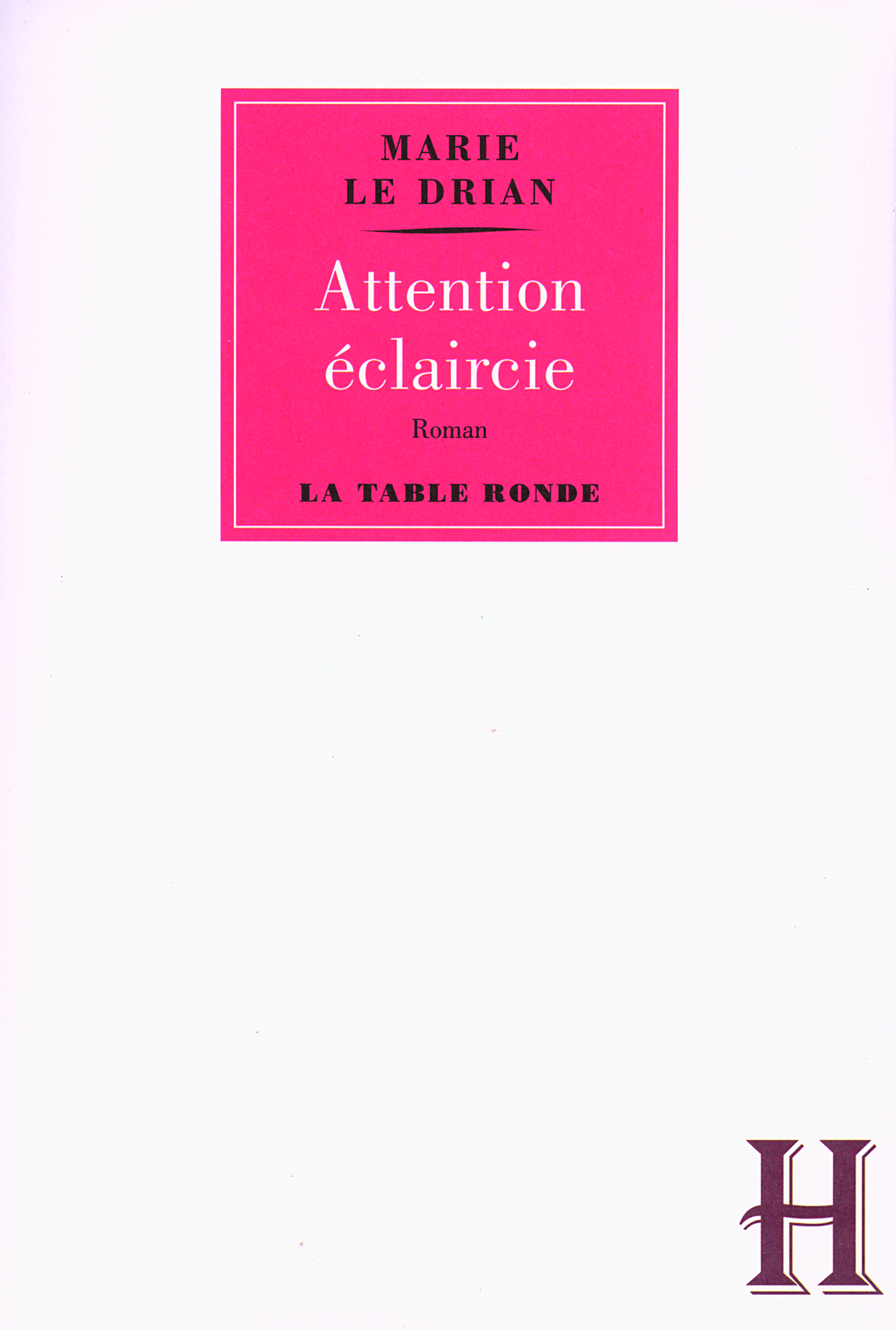 Attention éclaircie (9782710329886-front-cover)