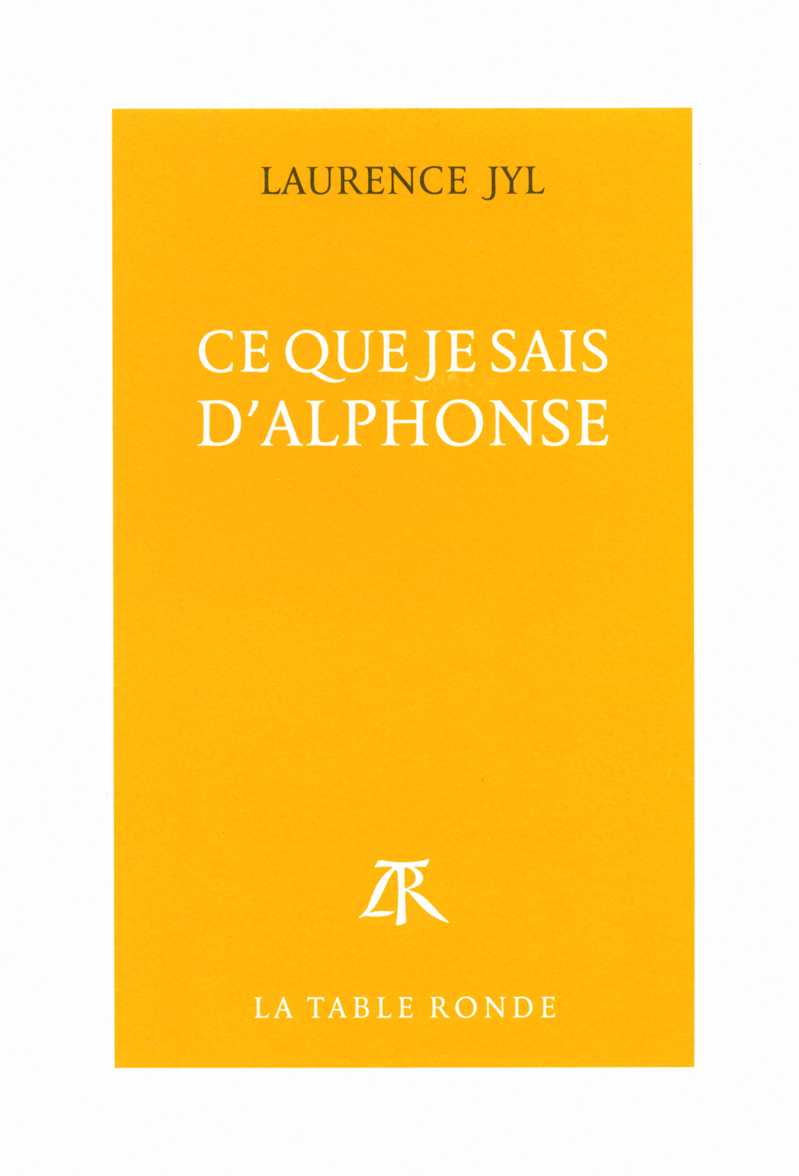 Ce que je sais d'Alphonse (9782710367000-front-cover)