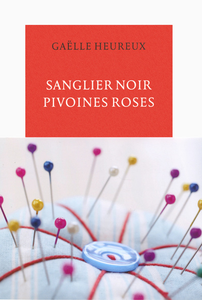 Sanglier noir, pivoines roses (9782710370451-front-cover)