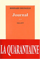 Journal, 1963-1977 (9782710323983-front-cover)