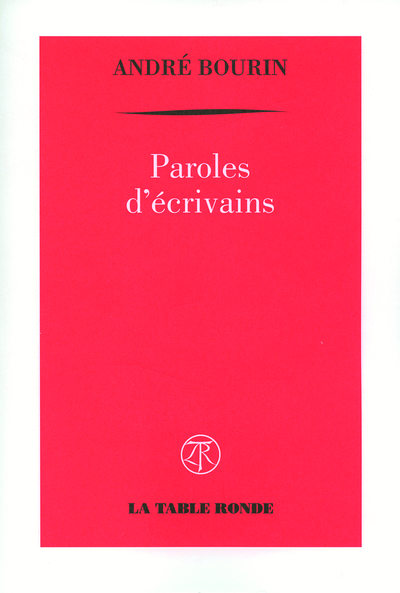 Paroles d'écrivains (9782710329169-front-cover)