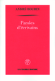 Paroles d'écrivains (9782710329169-front-cover)