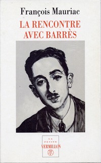 La rencontre avec Barrès (9782710306092-front-cover)