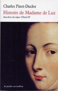 Histoire de Madame de Luz, Anecdote du règne d'Henri IV (9782710323914-front-cover)