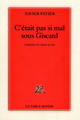 C'était pas si mal sous Giscard, Comédie en trois actes (9782710307945-front-cover)