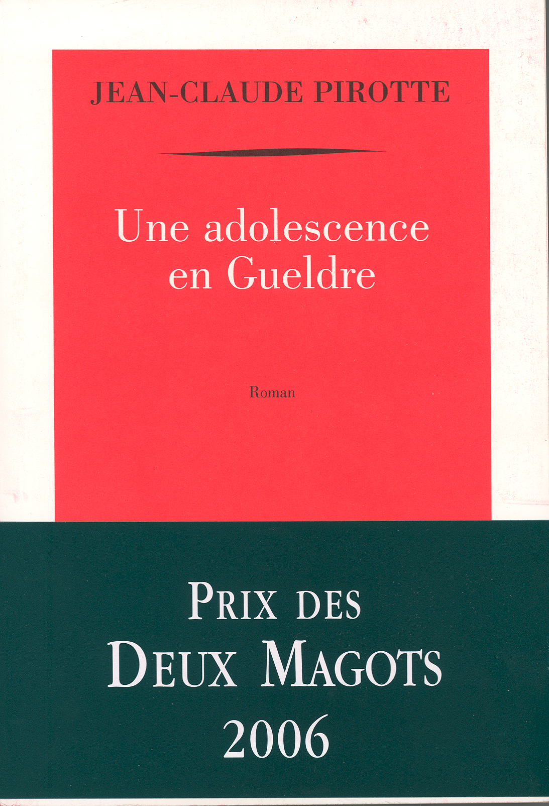 Une adolescence en Gueldre (9782710328070-front-cover)