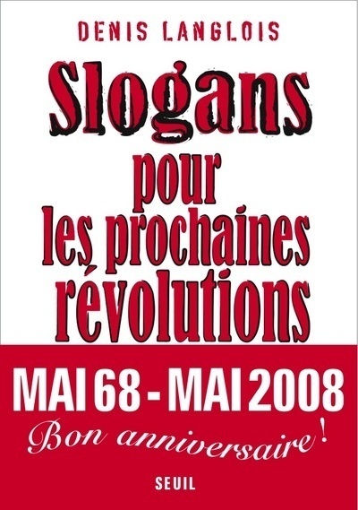 Slogans pour les prochaines révolutions (9782020974608-front-cover)