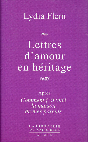 Lettres d'amour en héritage (9782020909013-front-cover)