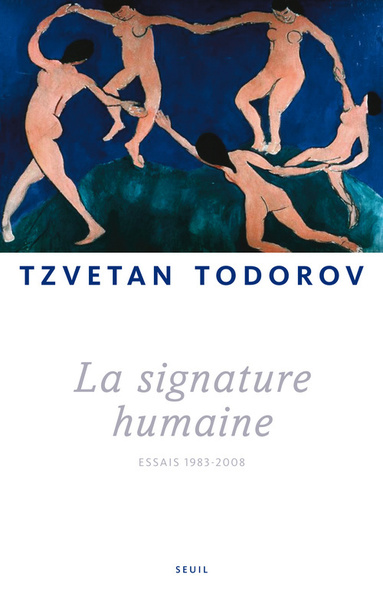La Signature humaine, Essais (1983-2008) (9782020993265-front-cover)