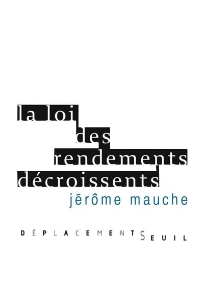 La Loi des rendements décroissants (9782020931793-front-cover)