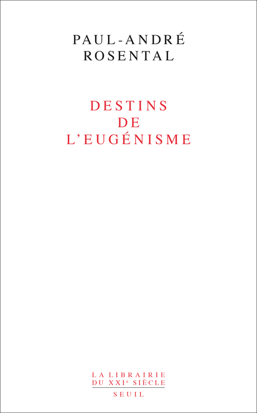 Destins de l'eugénisme (9782020950275-front-cover)
